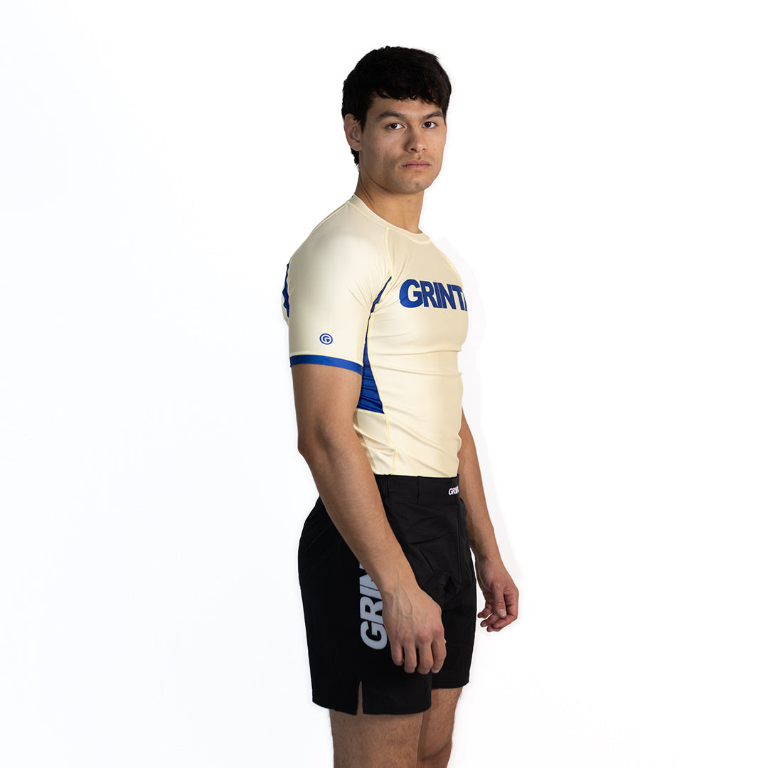 Core Rashguard - Tan/Navy