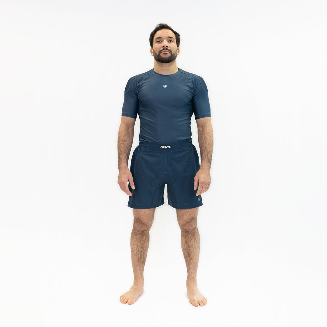 Performance Shorts - Navy Blue/Mint
