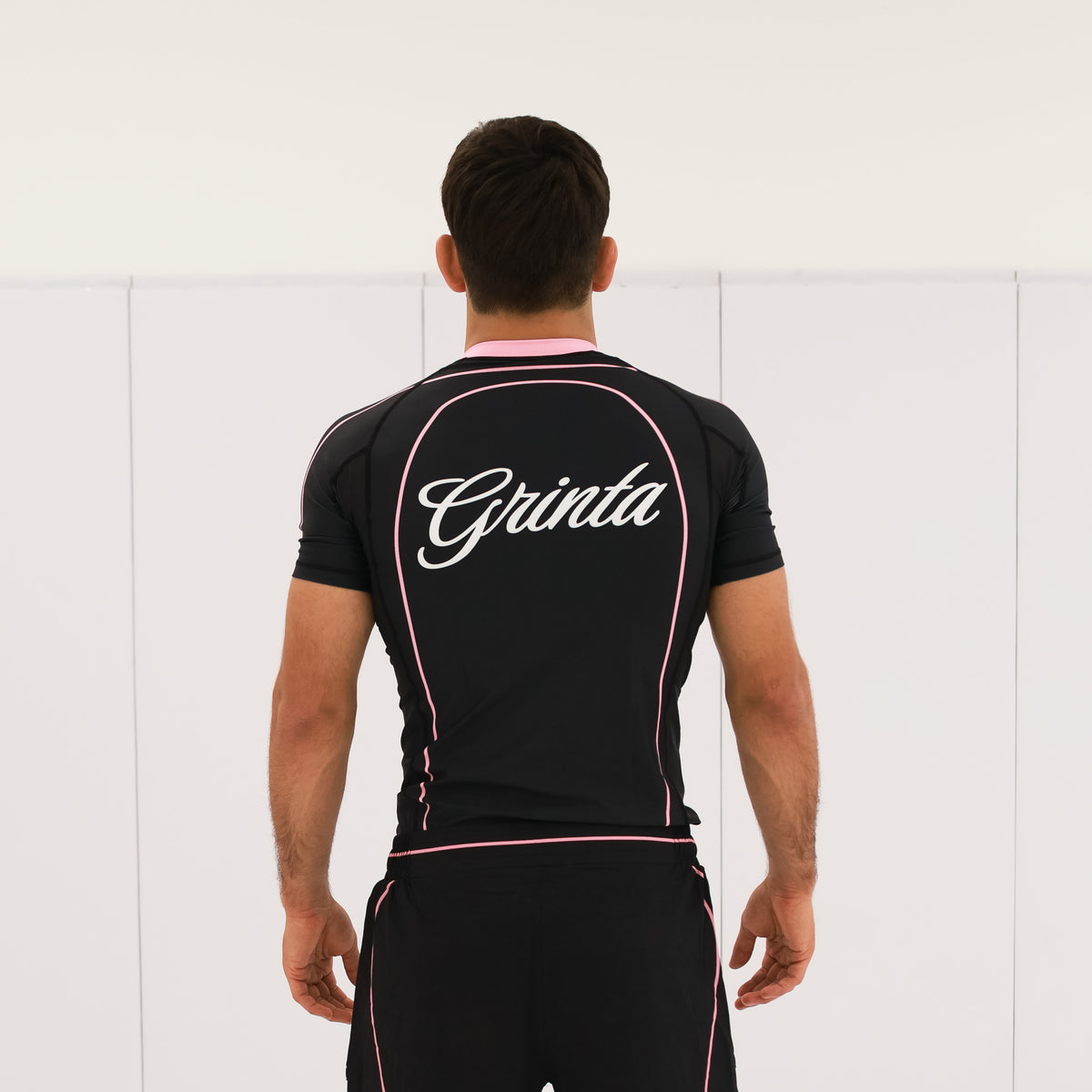 Flow Rashguard - Black/Pink
