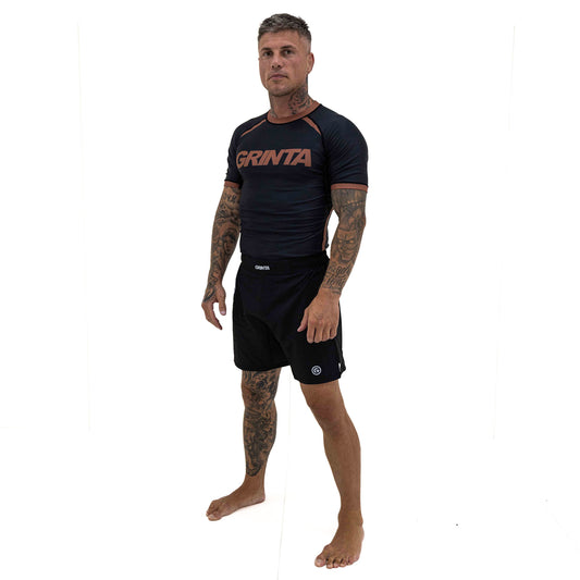 Ranked Rashguard - Brown