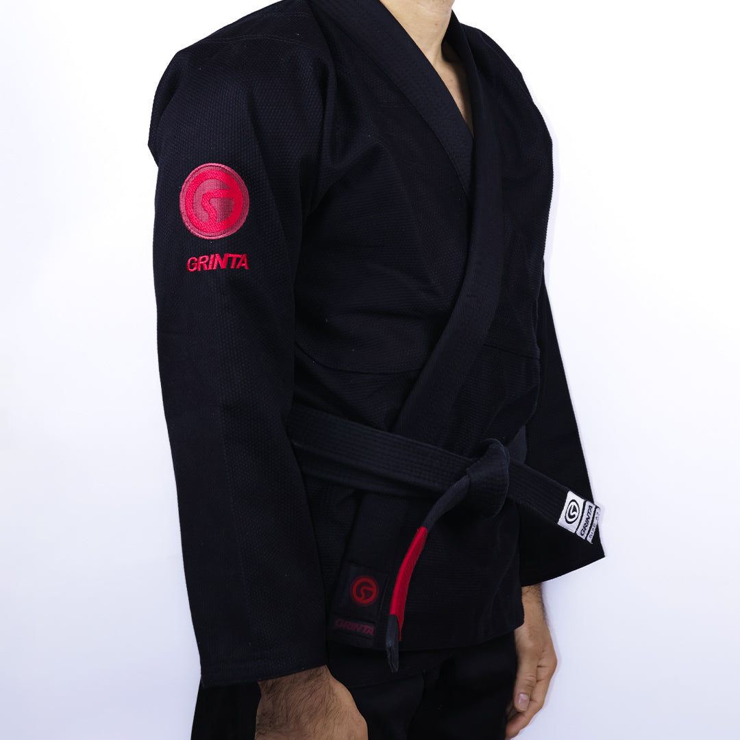 Essential Gi Black With Red