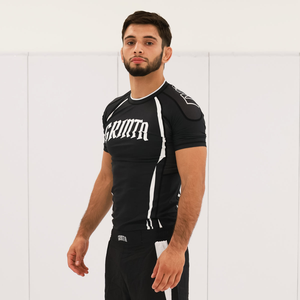 Raptor Rashguard - Black/White