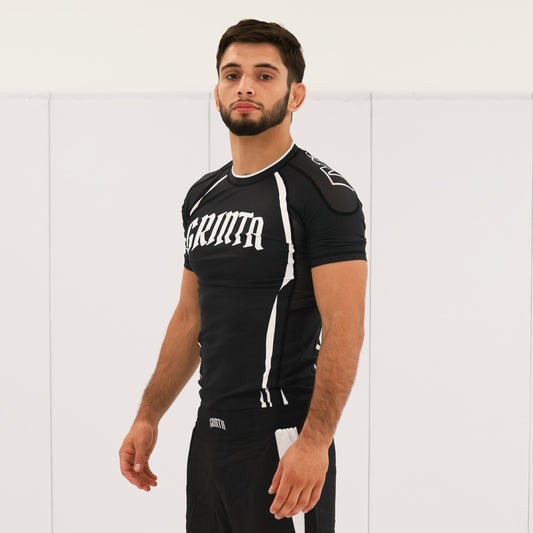 Raptor Rashguard - Black/White
