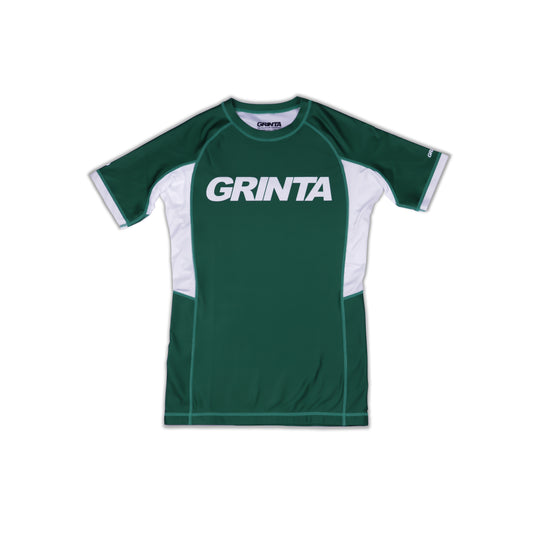 Core Rashguard - Green/White