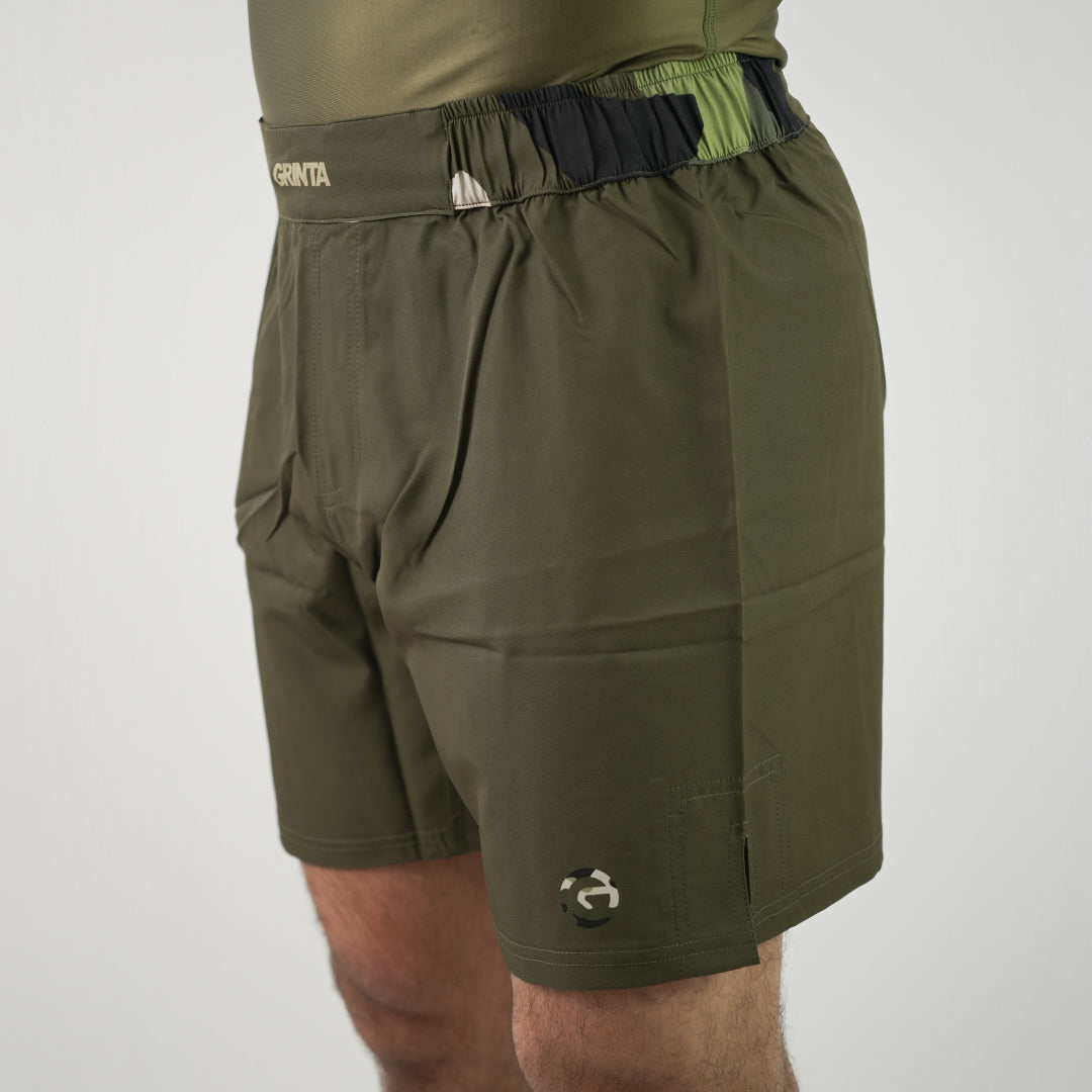 Camoflage Shorts - Army Green
