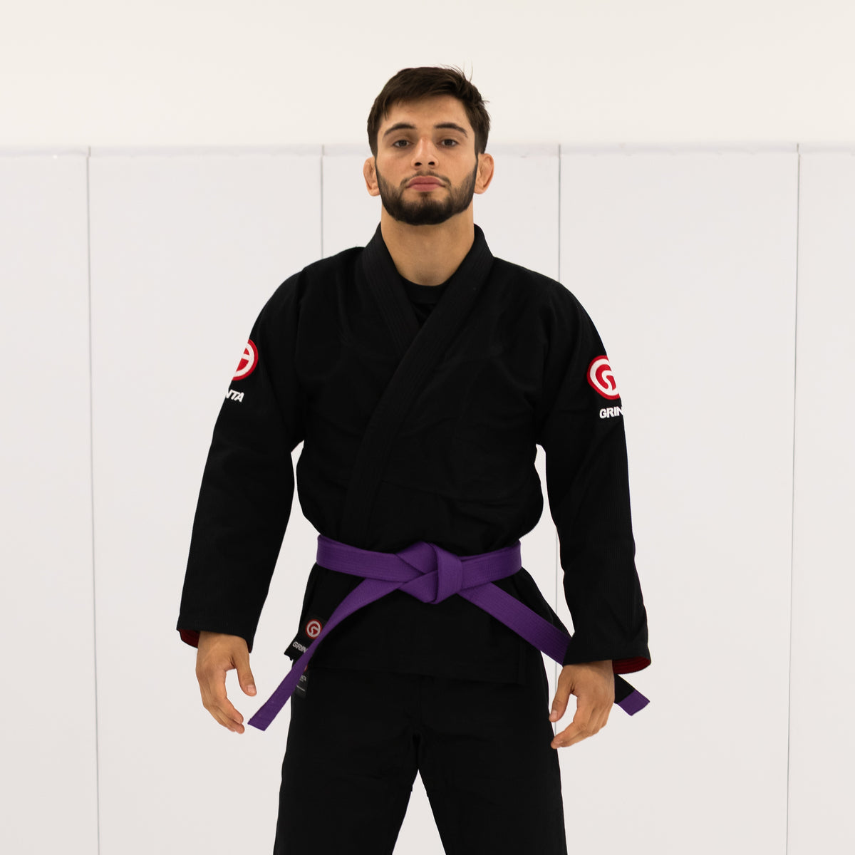 Essential Gi Black With Red/White