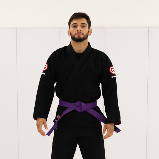 Essential Gi Black With Red/White