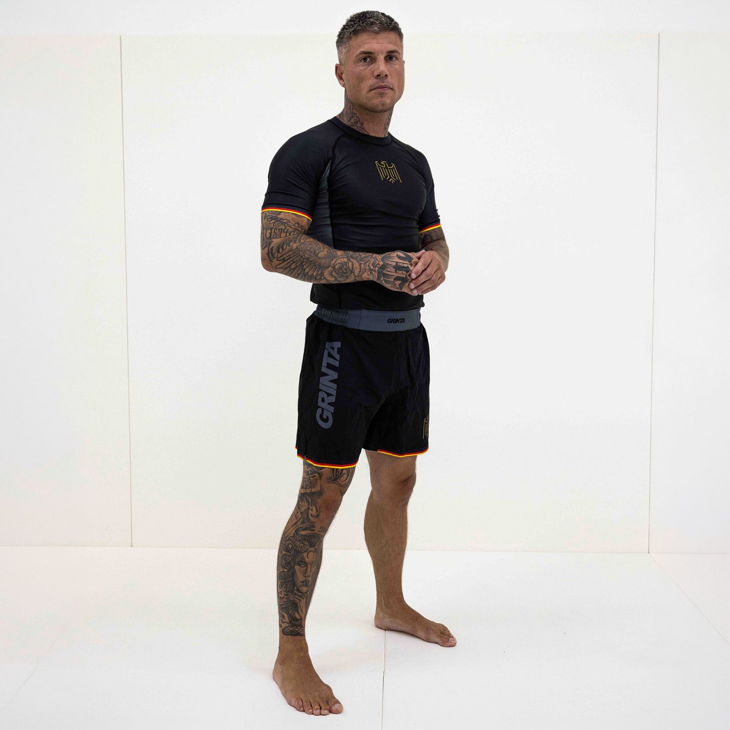 Germany Rashguard - Black