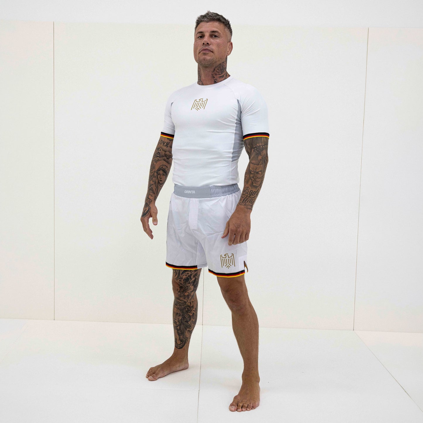 Germany Rashguard - White