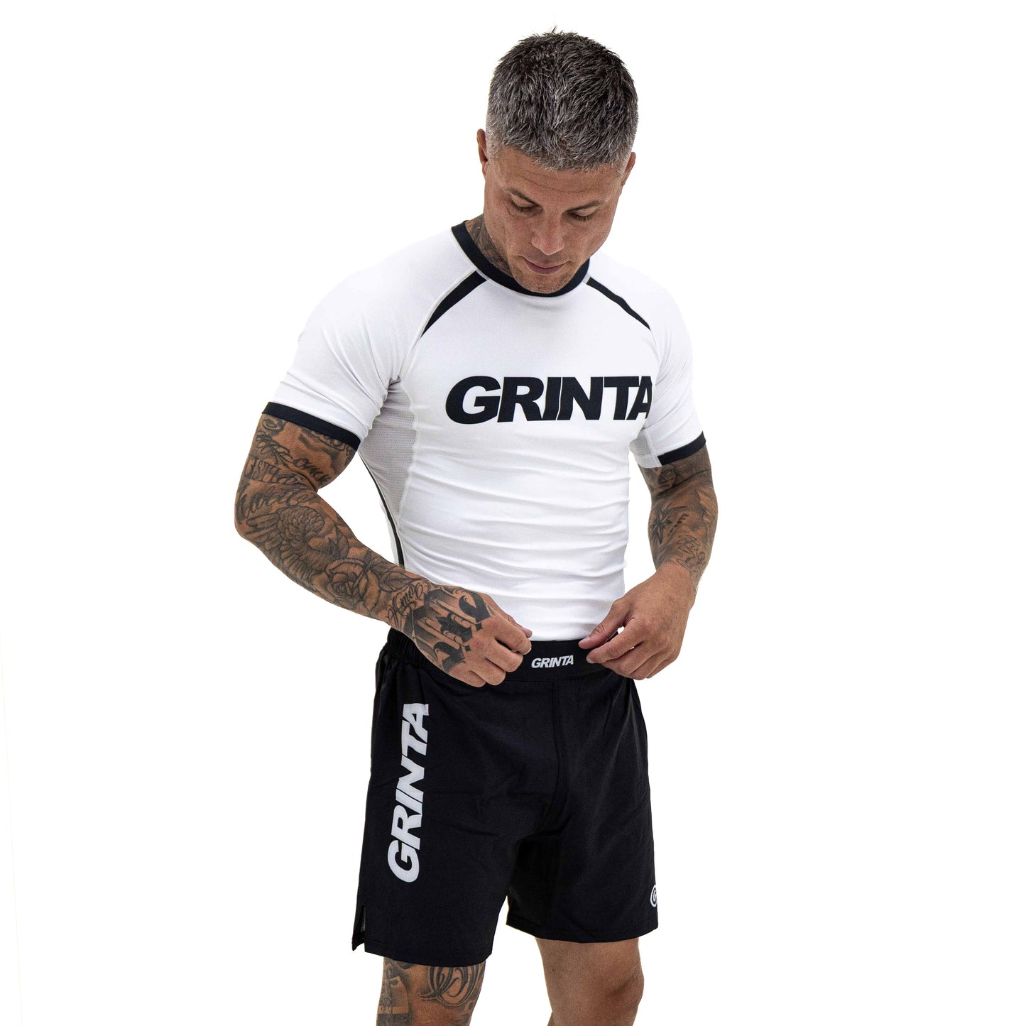 Ranked Rashguard - White