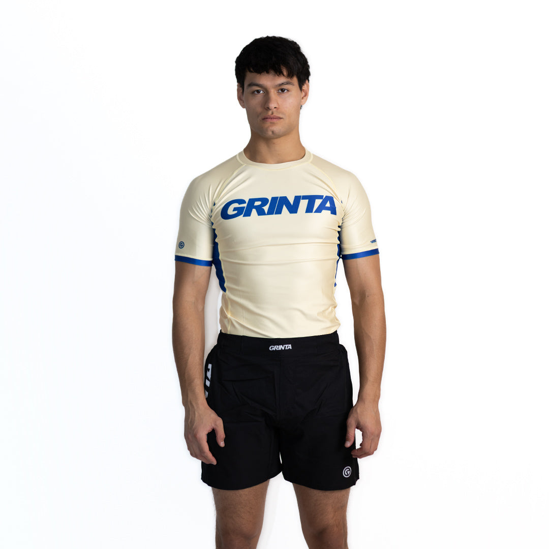 Core Rashguard - Tan/Navy
