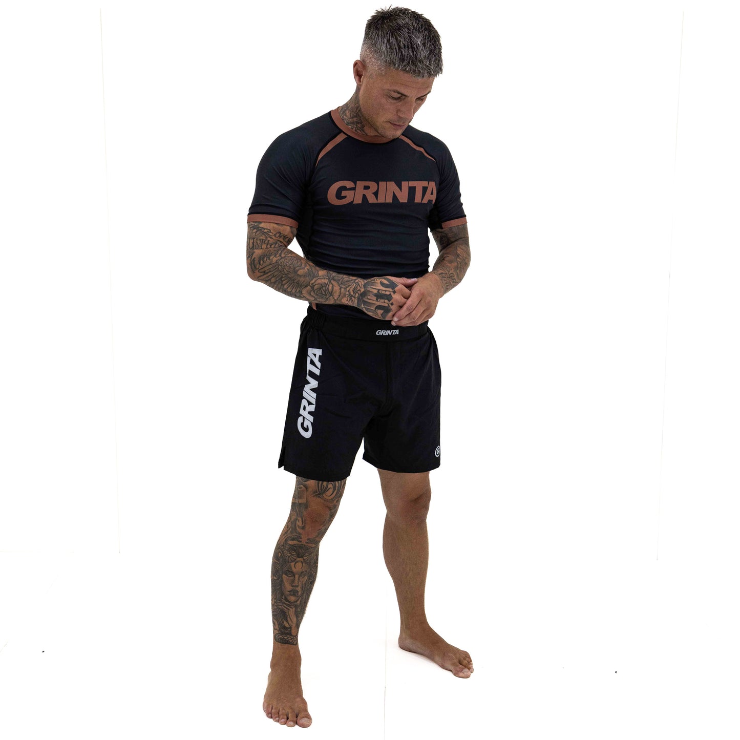 Ranked Rashguard - Brown