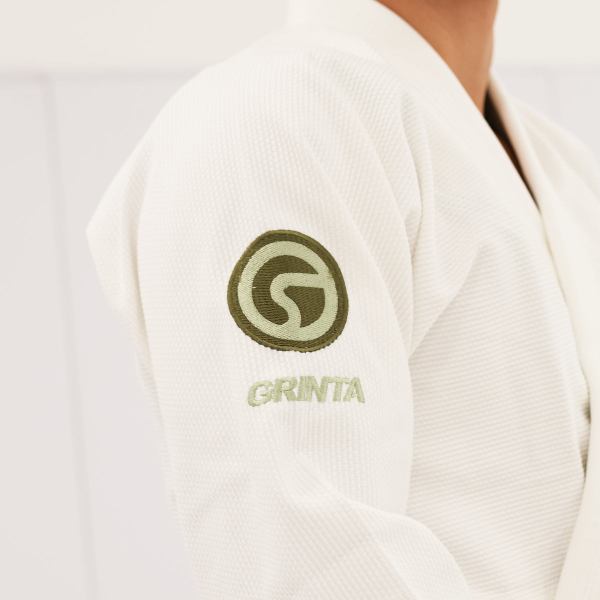 Essential Gi White With Olive/Sage
