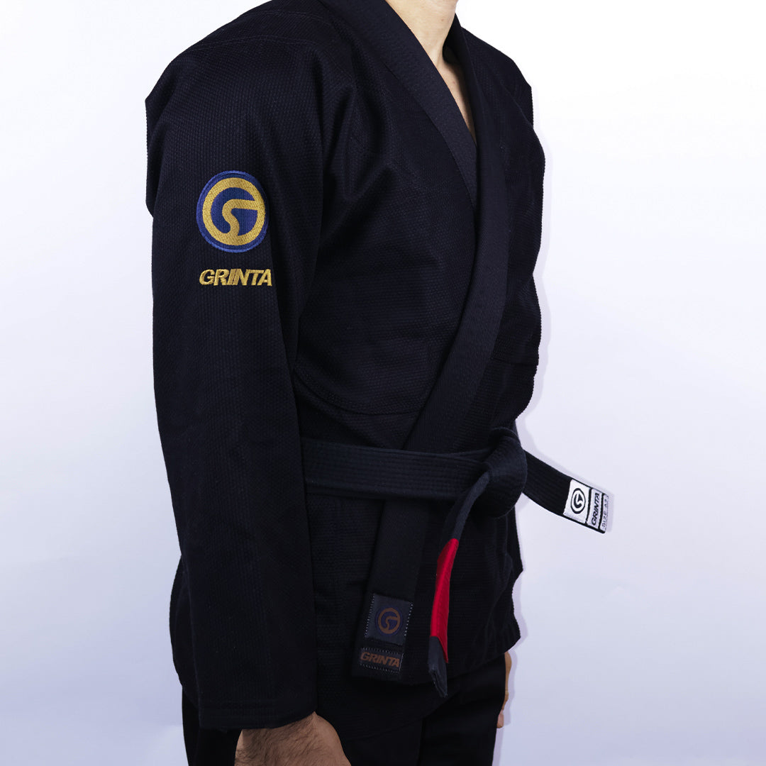 Essential Gi Black With Brown/Navy Blue