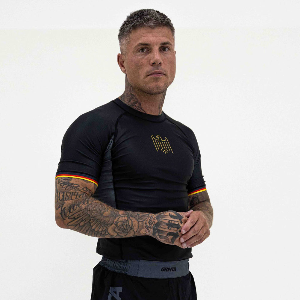 Germany Rashguard - Black