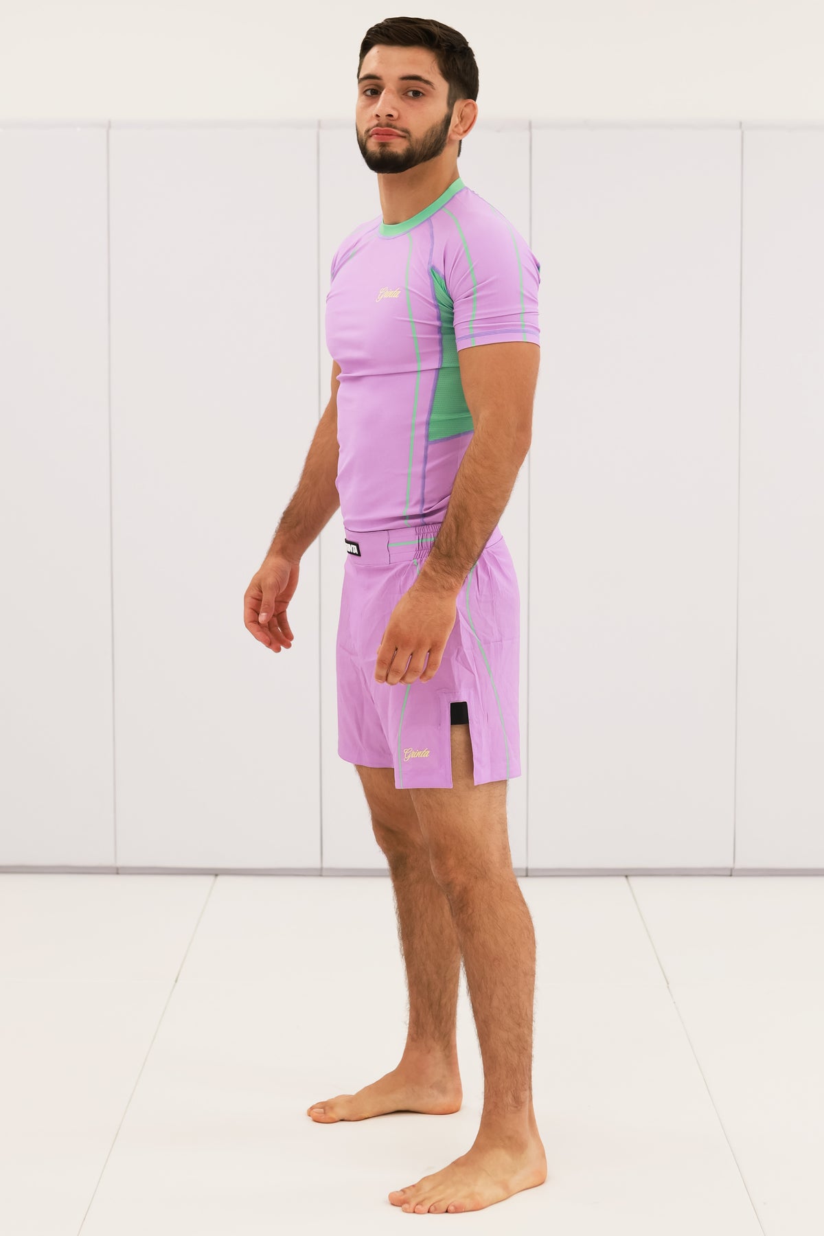 Flow Rashguard - Purple/Mint