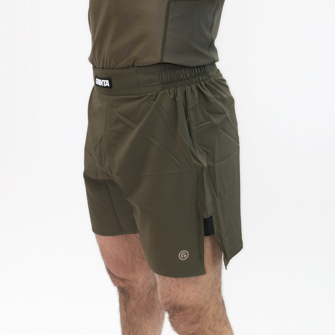 Performance Shorts - Khaki Green