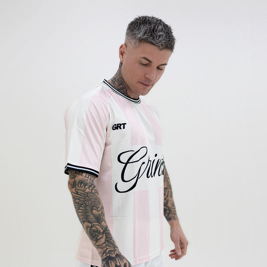 Grinta Grappler Team Jersey - Pink/Creme