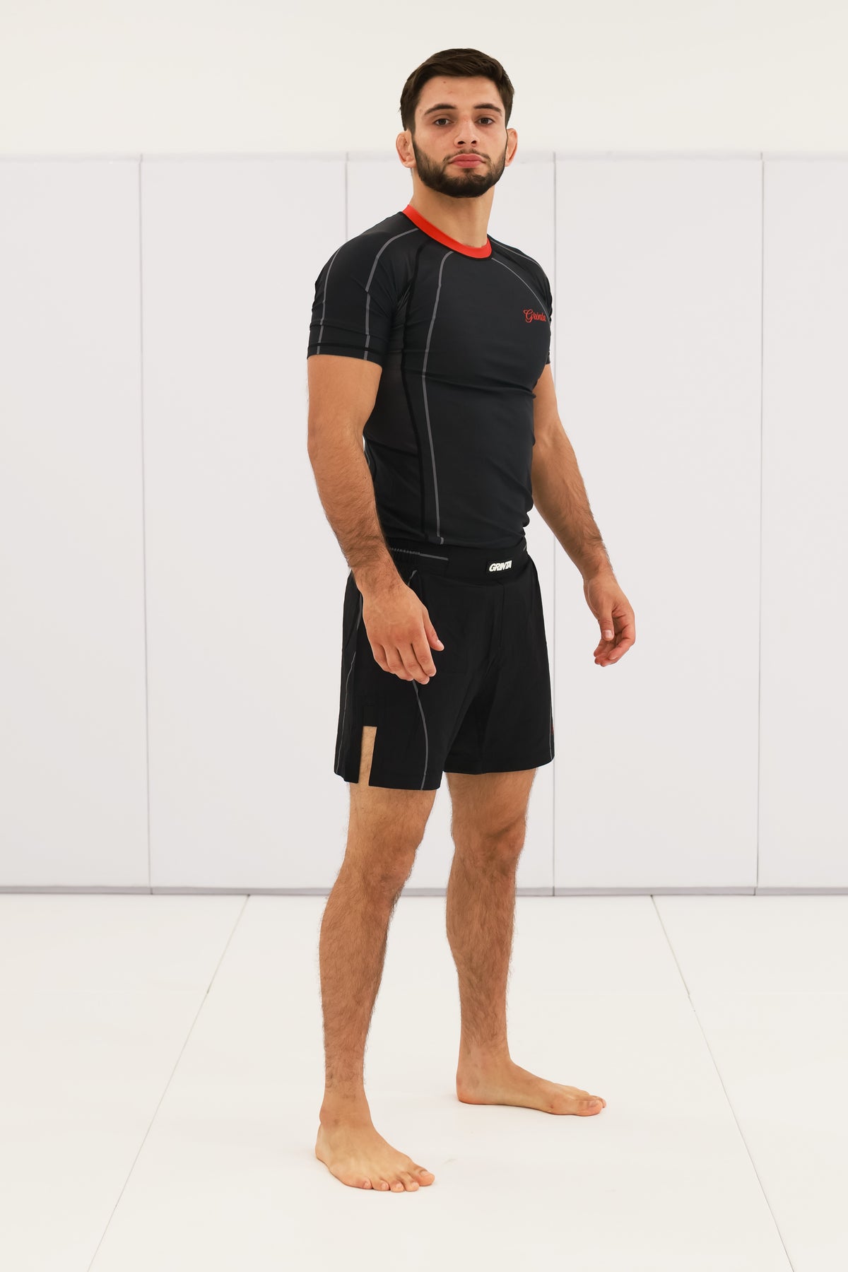 Flow Rashguard - Black/Red