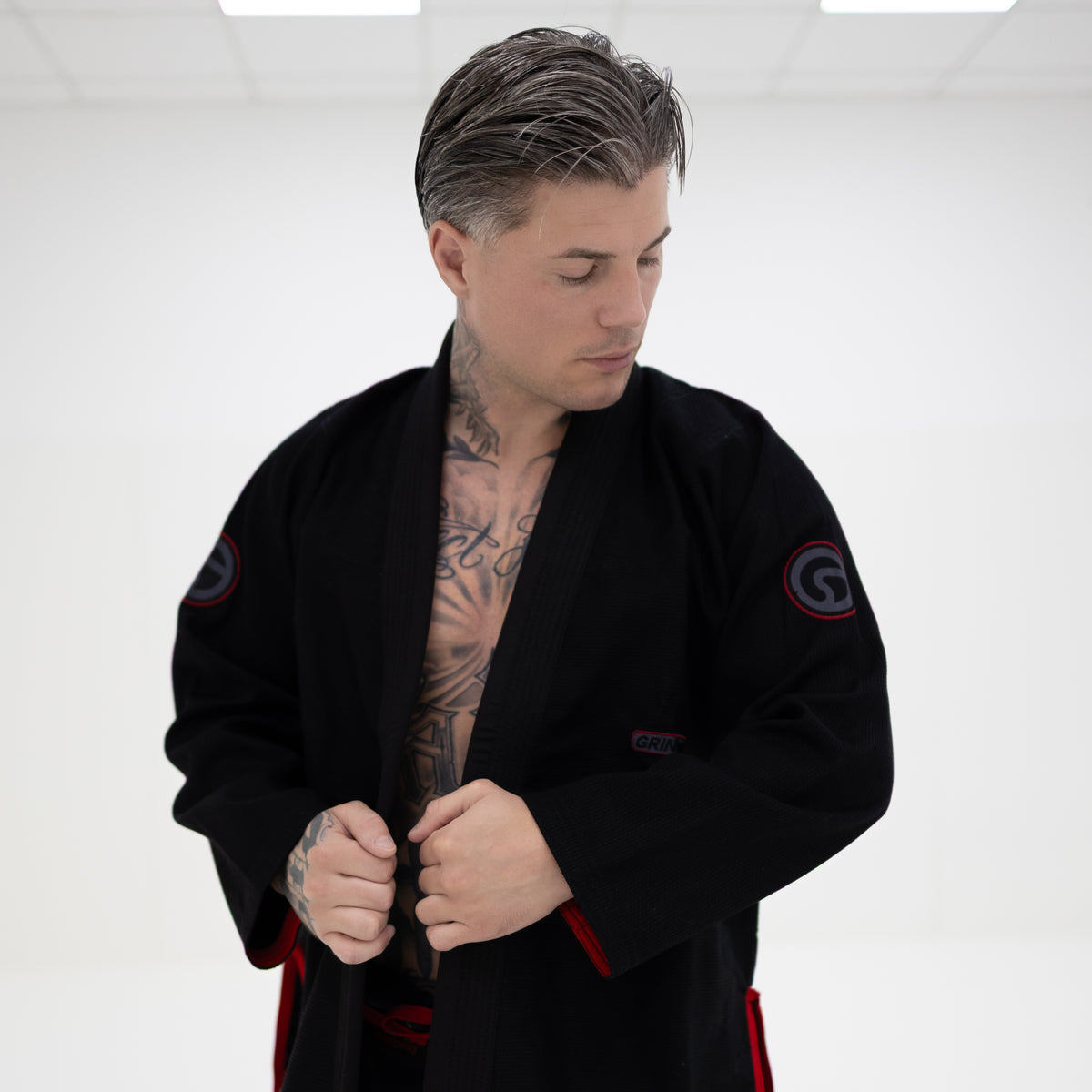 Comp Gi Black - Red