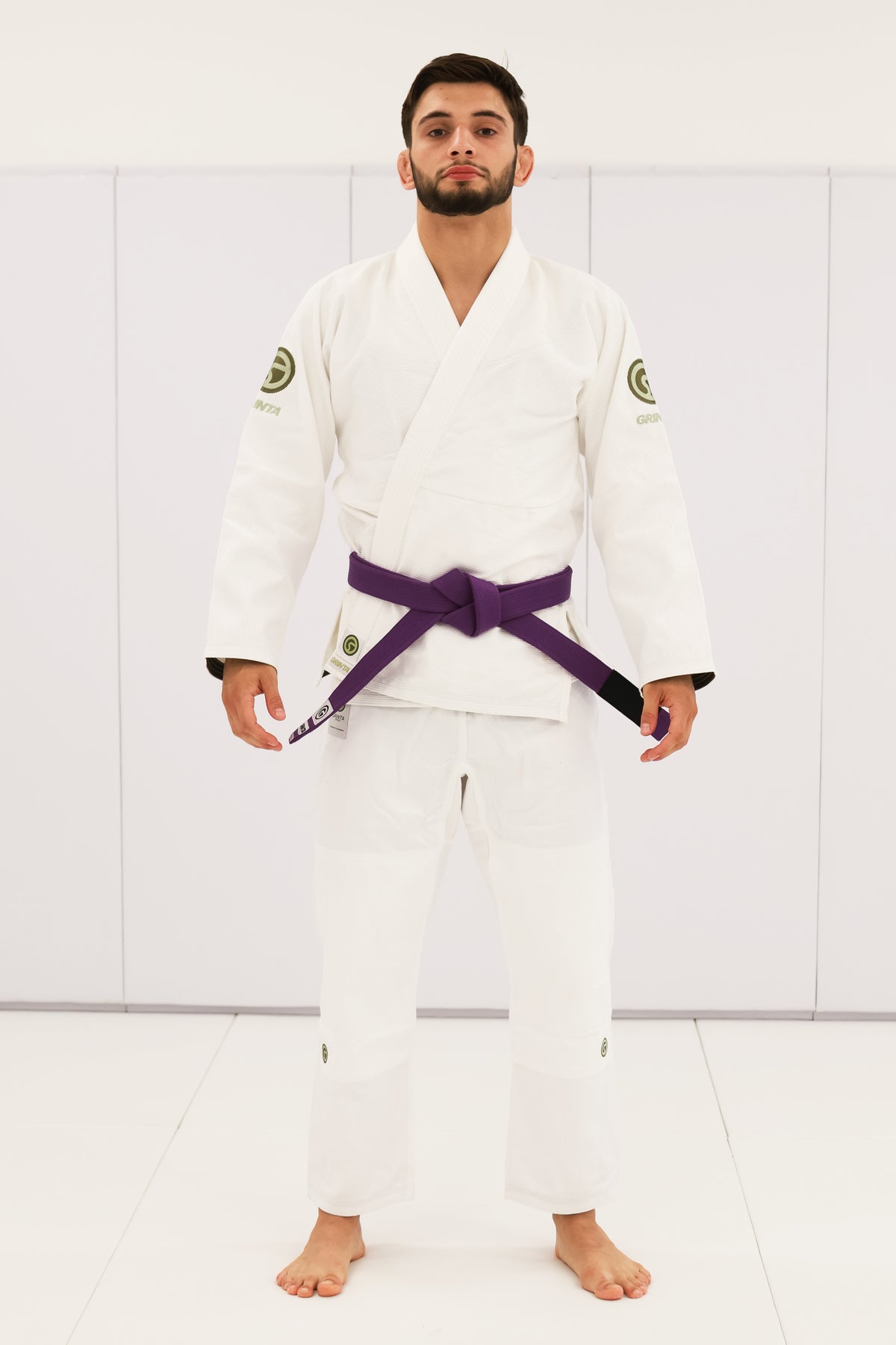 Essential Gi White With Olive/Sage