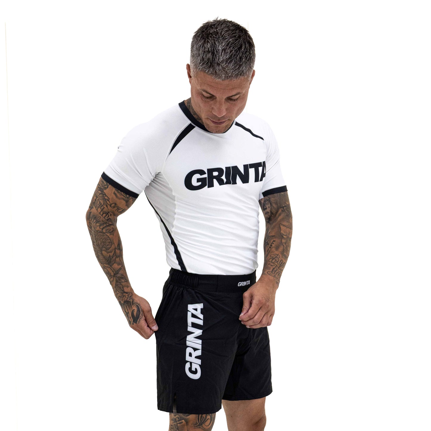 Ranked Rashguard - White