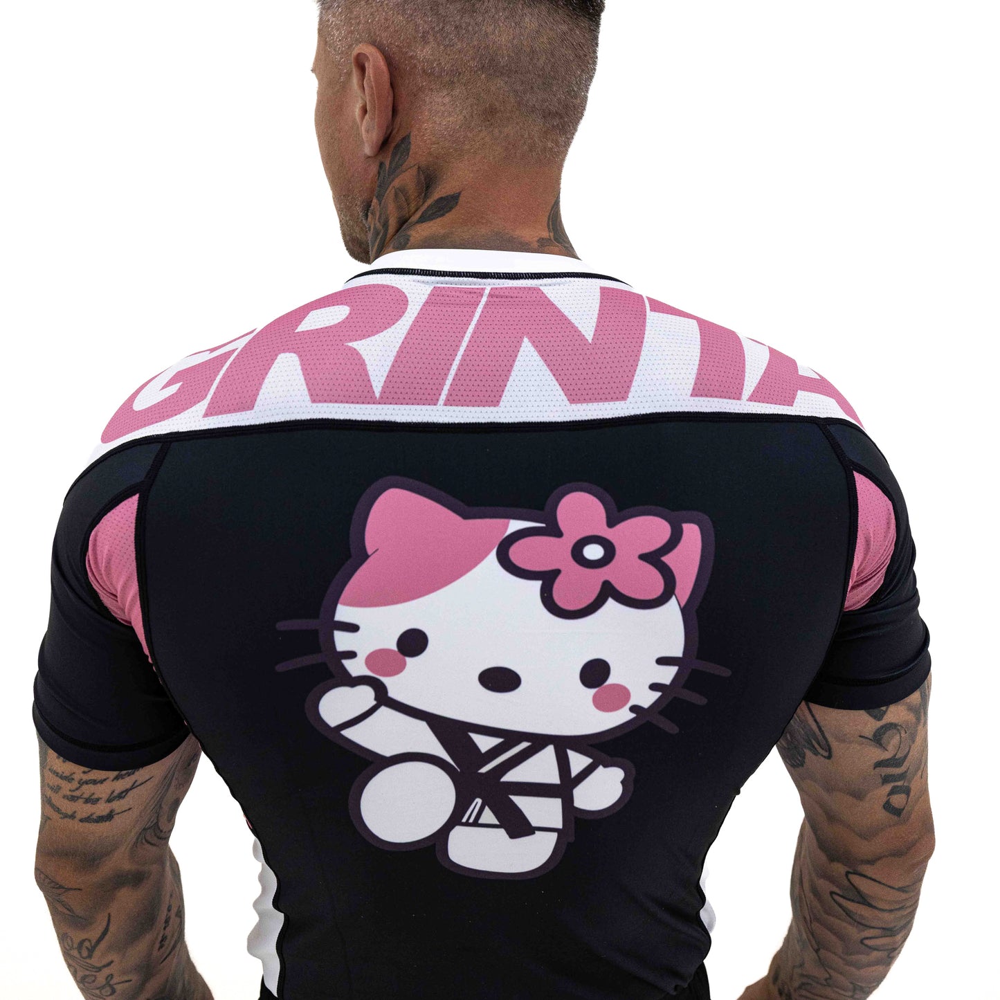 Sweet Grappler Rashguard - Black/Pink