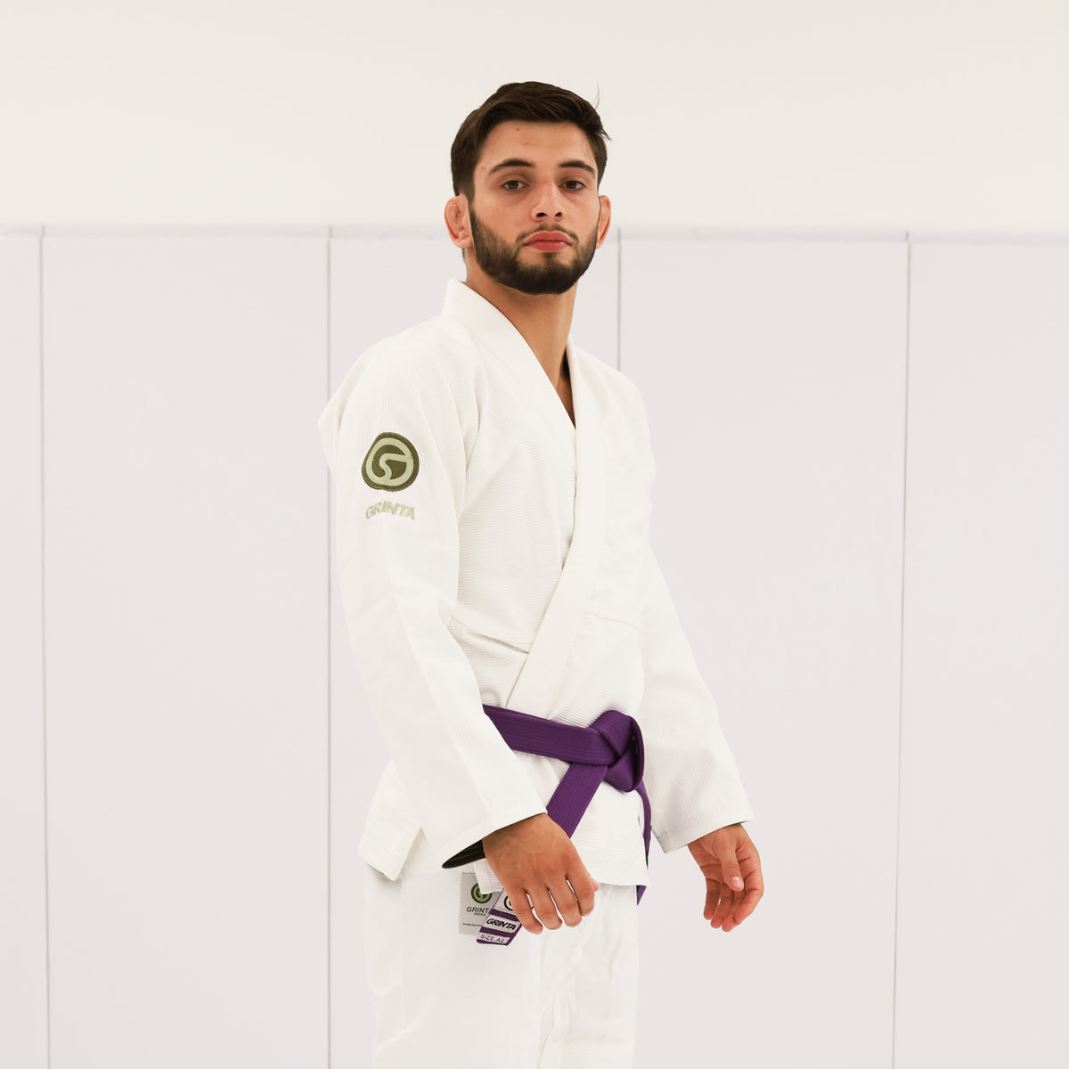 Essential Gi White With Olive/Sage