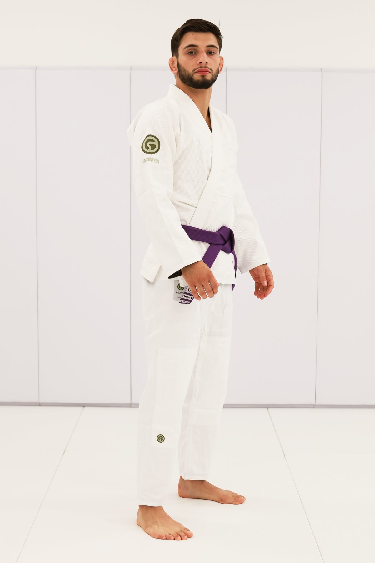 Essential Gi White With Olive/Sage