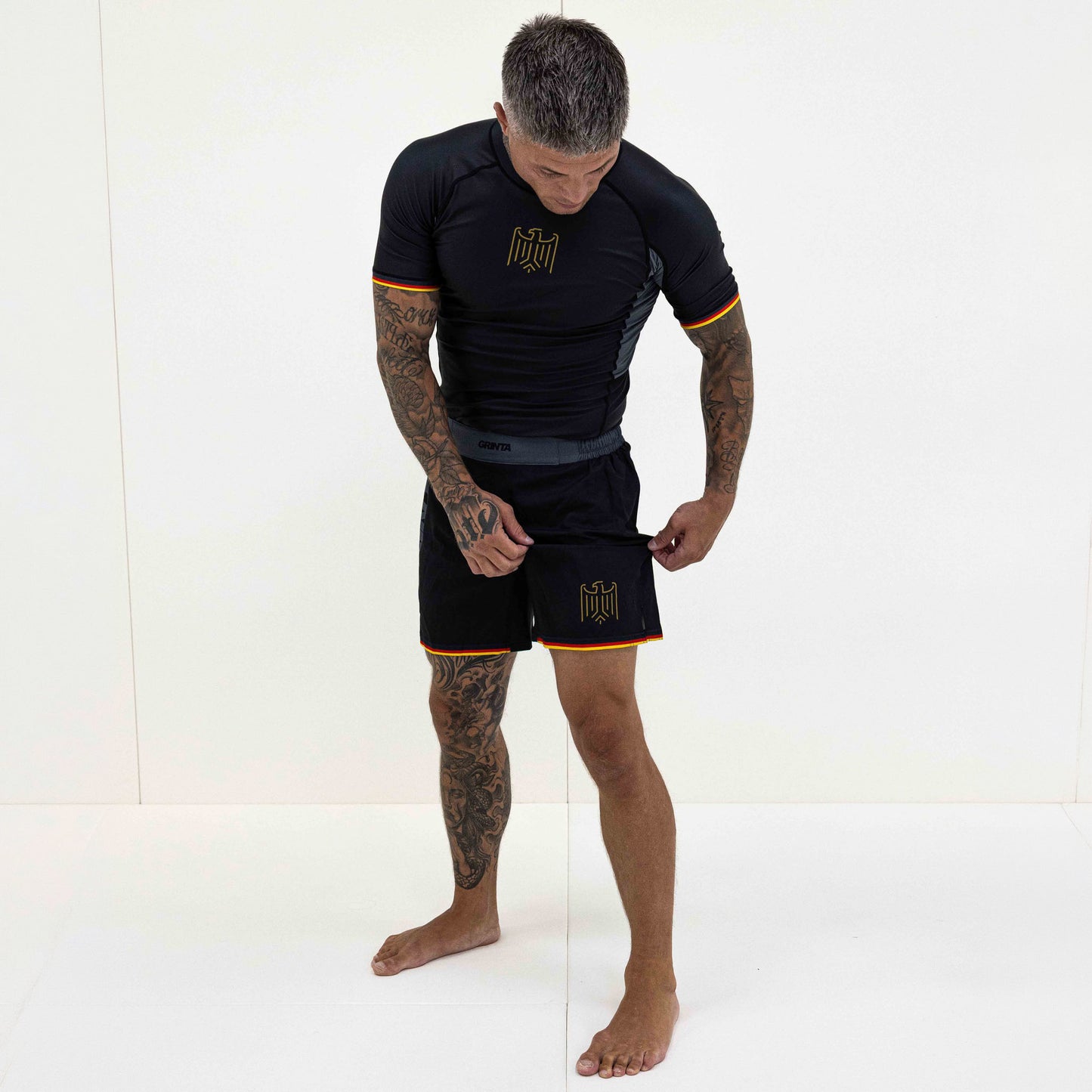 Germany Rashguard - Black