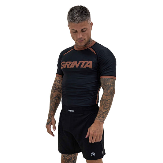 Ranked Rashguard - Brown