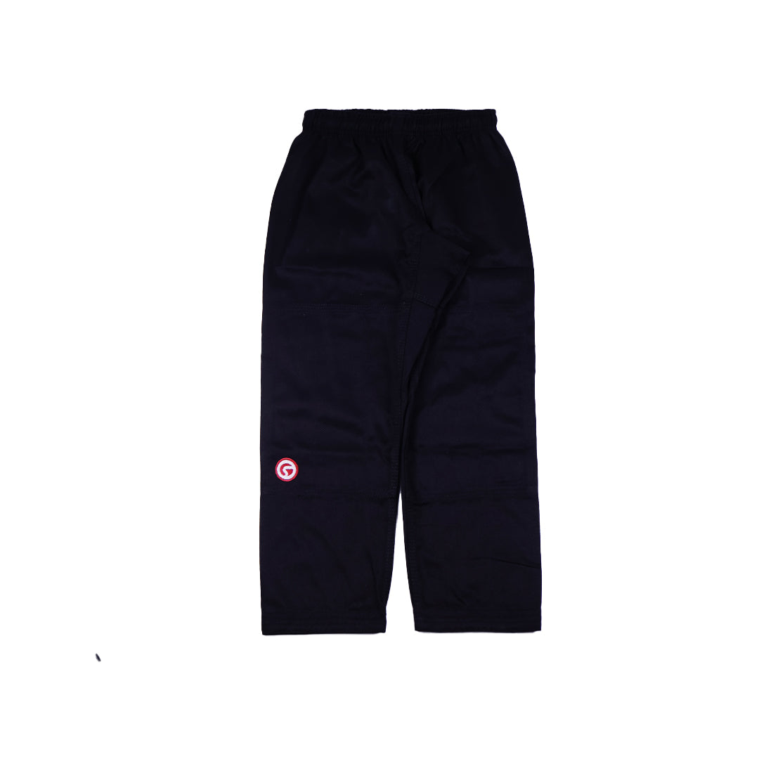 Essential Kids Gi Black With Red/White