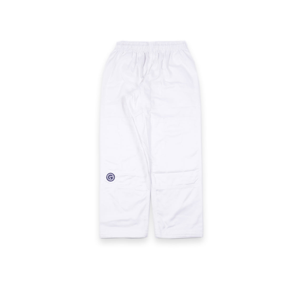 Essential Kids Gi White With Blue/Grey