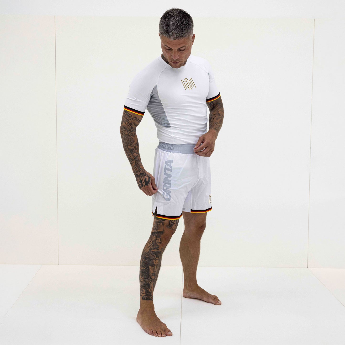Germany Rashguard - White