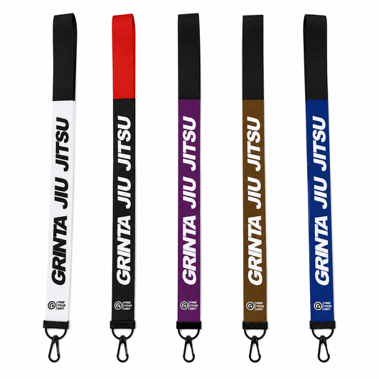 Ranked BJJ Lanyard
