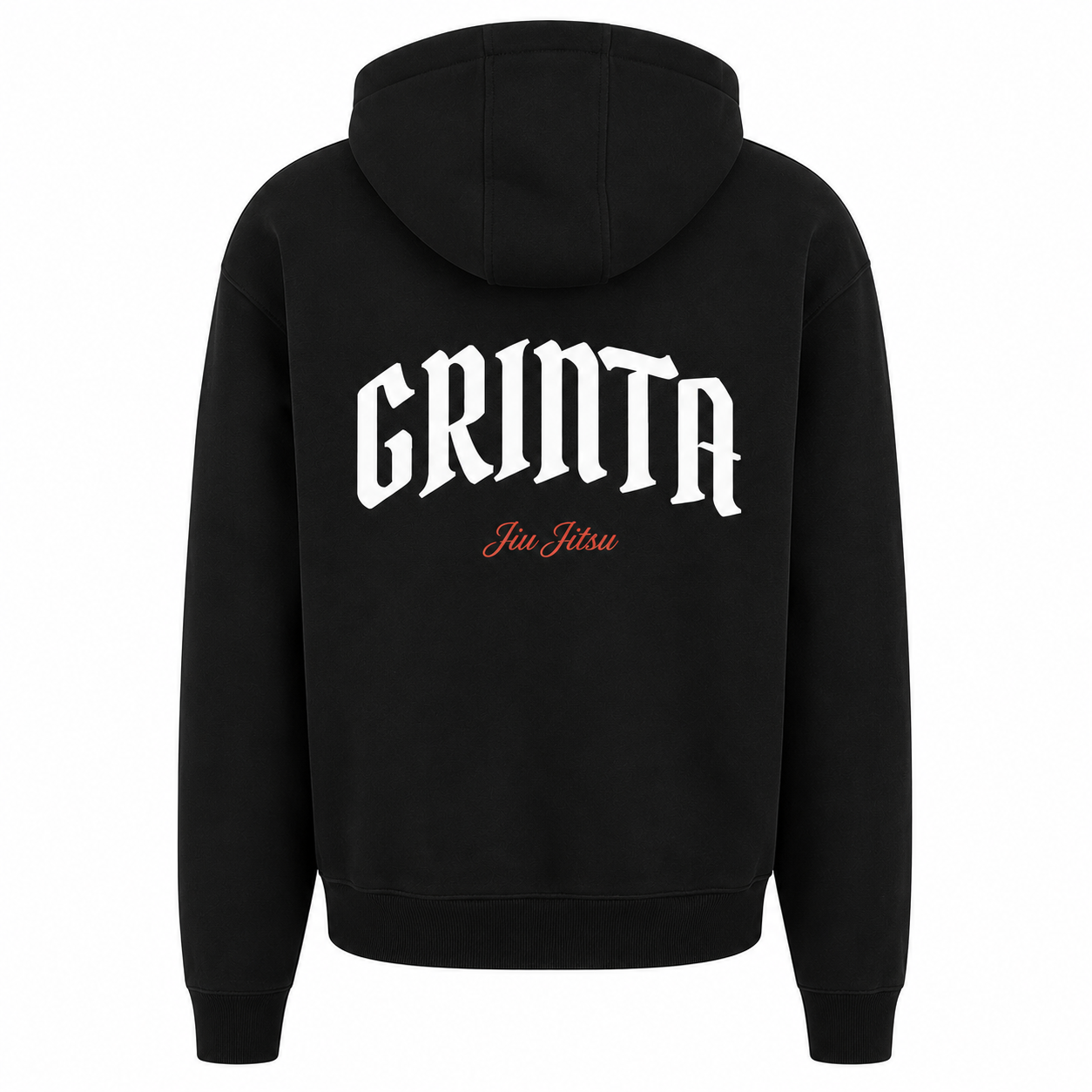 Grinta Jiu Jitsu Zip-Hoodie - Black