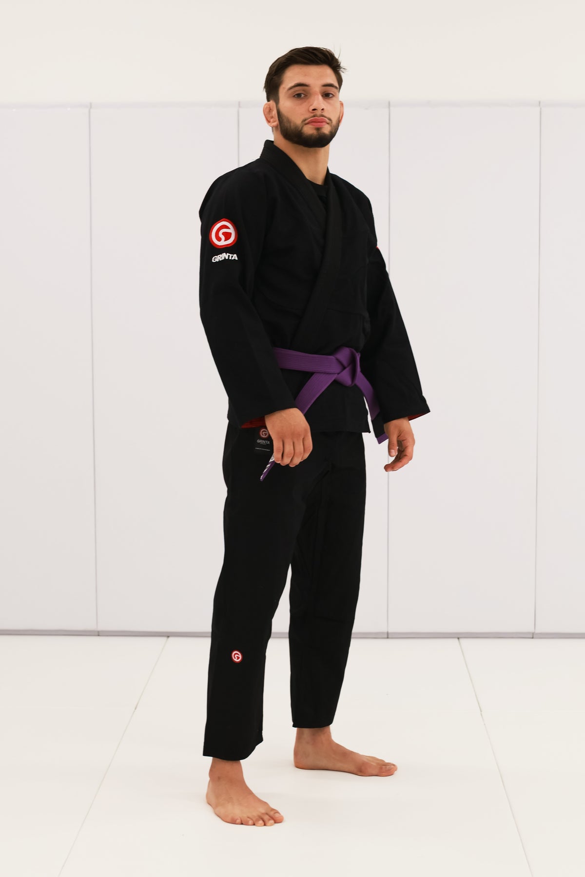 Essential Gi Black With Red/White