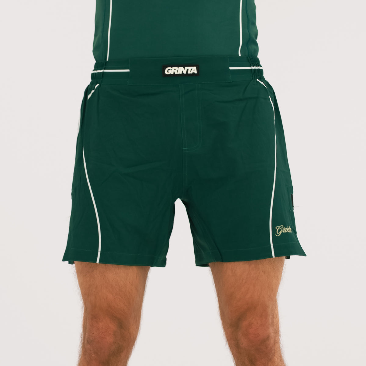 Flow Shorts - Green/White
