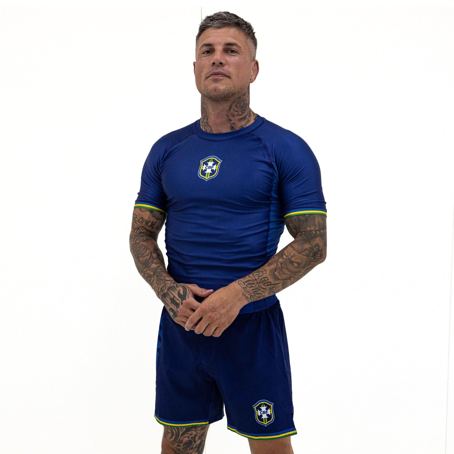 Brasil Rashguard - Blue