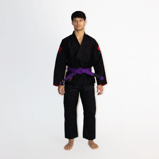Essential Gi Black With Red