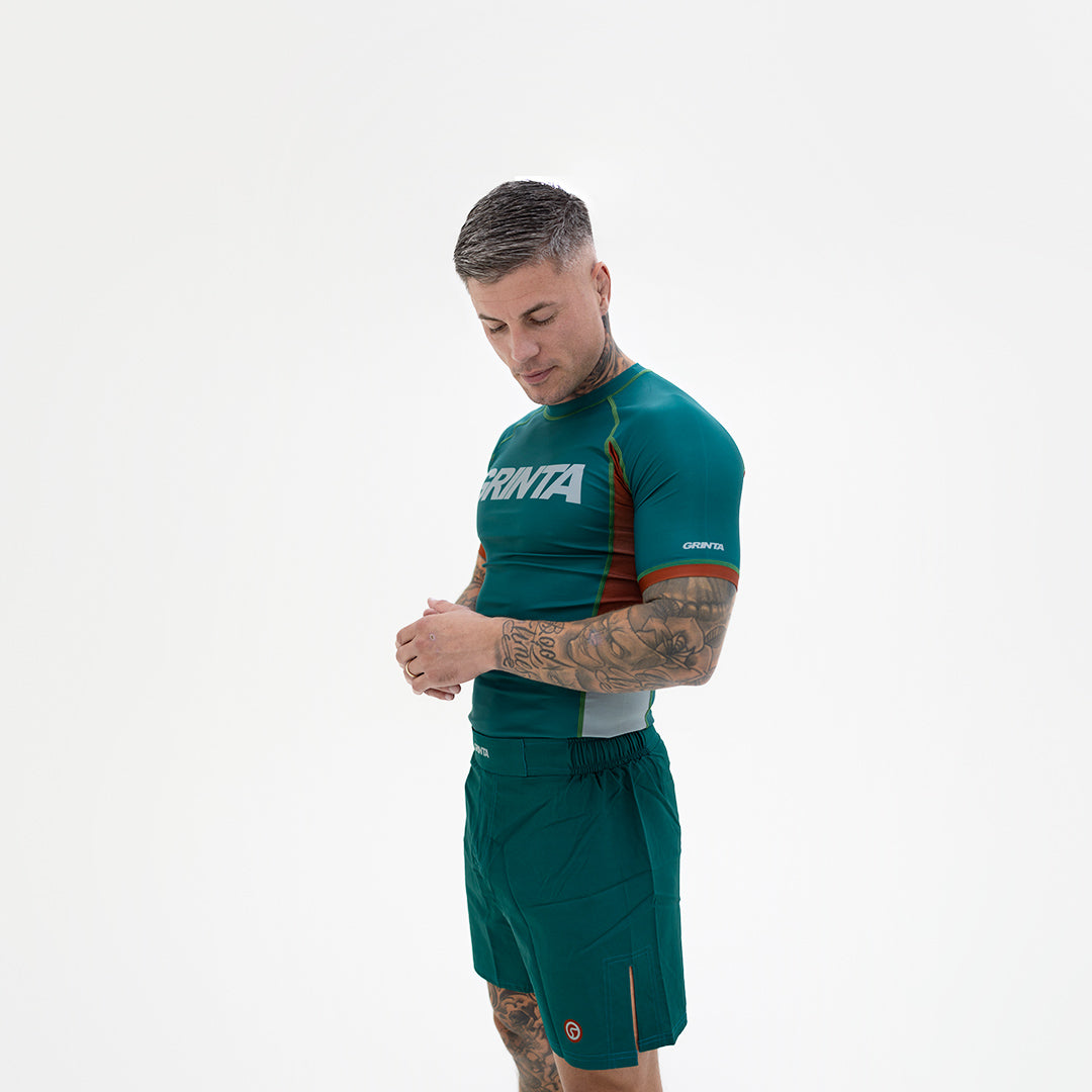 Core Rashguard - Pine Green