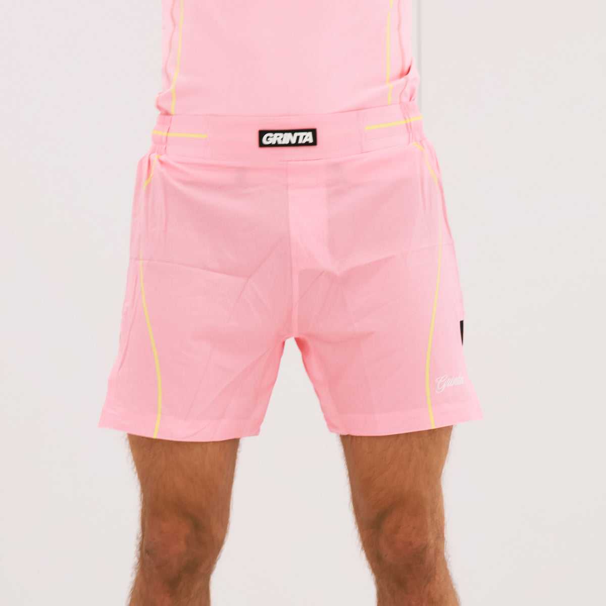 Flow Shorts - Pink/Yellow