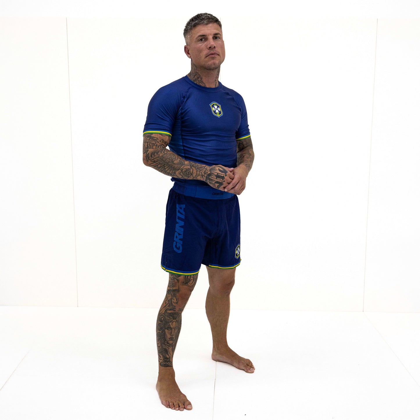 Brasil Rashguard - Blue