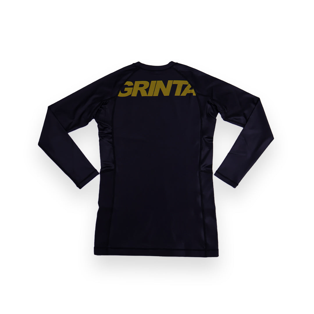 Core Rashguard Long Sleeve V2 - Black/Gold