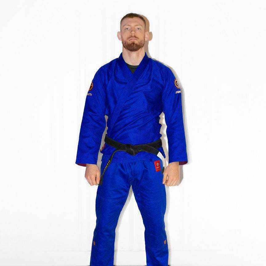 Essential Gi Blue With Maroon