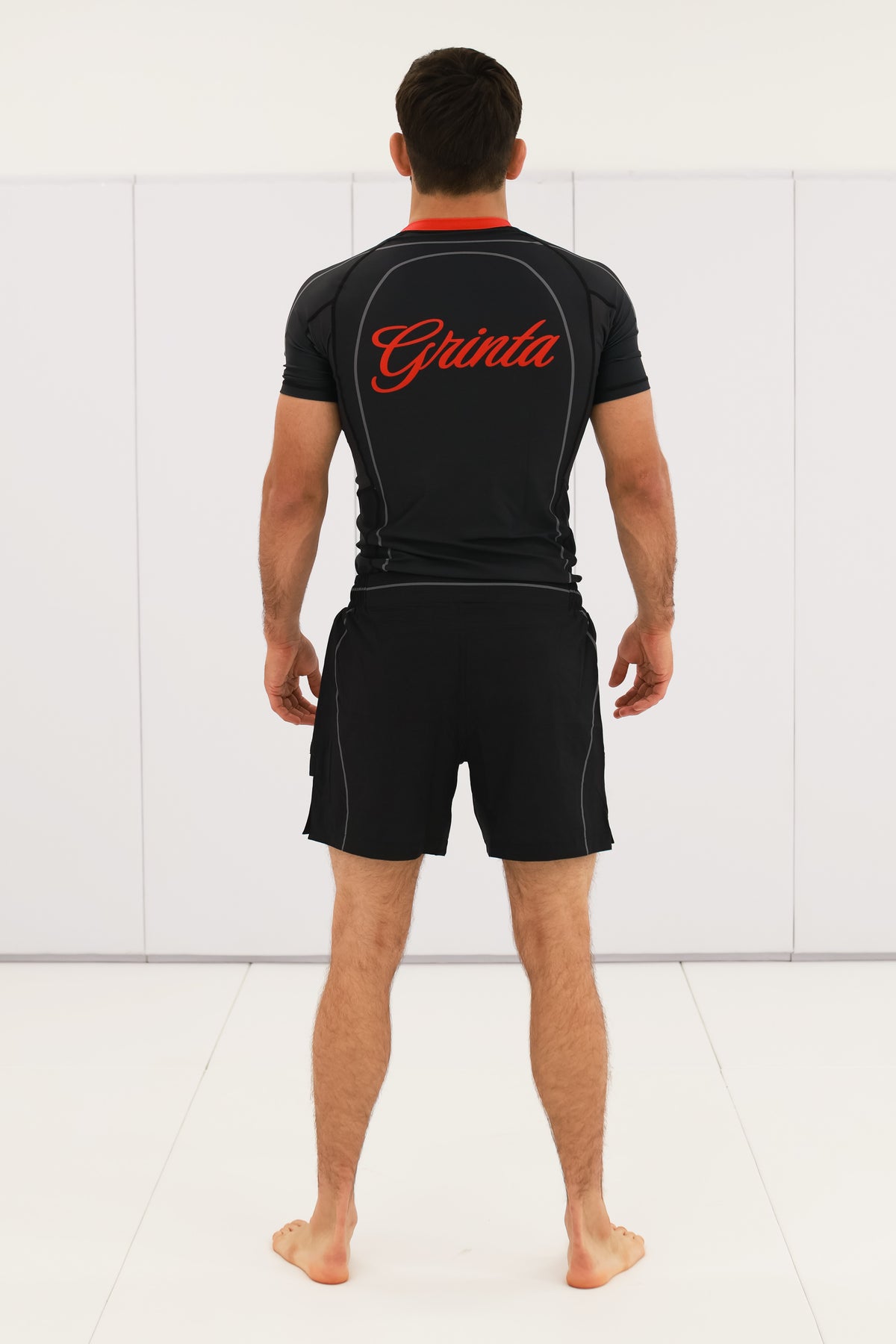 Flow Rashguard - Black/Red