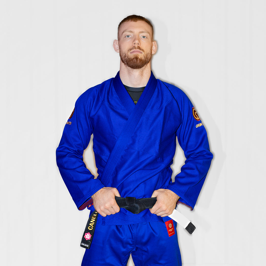 Essential Gi Blue With Maroon