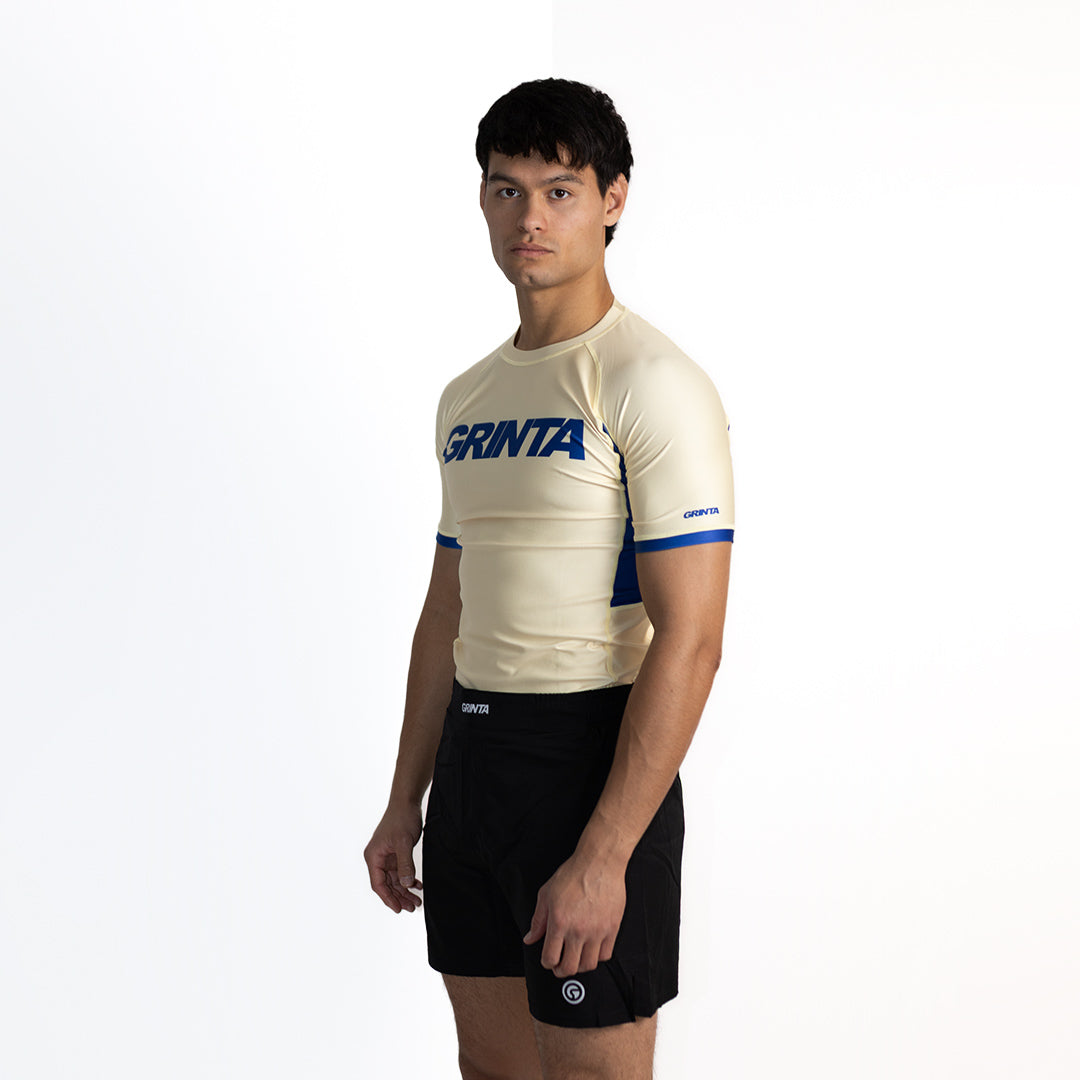 Core Rashguard - Tan/Navy